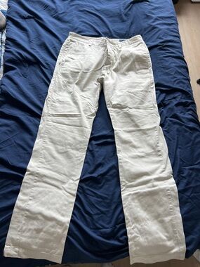 Vineyard Vines Men's Off-White Chino Pants 32 x 34